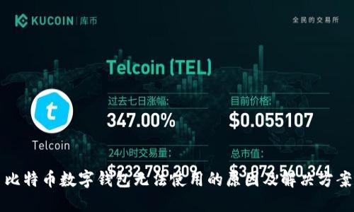 比特币数字钱包无法使用的原因及解决方案